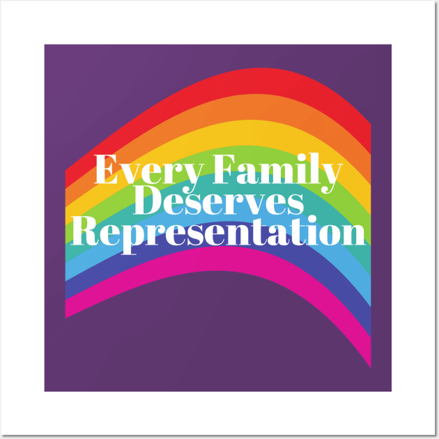 Every Family Deserves Representation Wall Art by Georgia Family Law Project